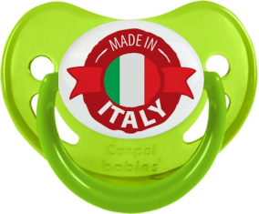 Hecho en Italia diseño 1 Fosforescente Verde Fisiológico Lollipop