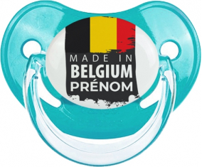Hecho en Bélgica diseño 1 Tetina Fisiológica Azul Clásica