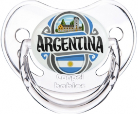 Bandera Argentina Clásico Transparente Piruleta Fisiológica