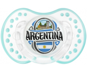Bandera Argentina Lollipop lovi dynamic clásico retro-laguna blanca