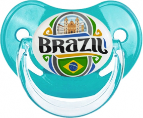 Bandera Brasil Clásico Piruleta Fisiológica Azul