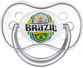 Bandera Brasil Clásico Transparente Anatómico Lollipop