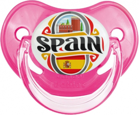 Bandera España Sucete Fisiológico Rosa Clásica