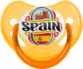 Bandera España Sucete Fisiológico Fosforescente Amarillo