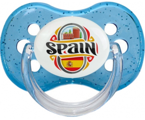 Bandera España Azul Cereza Brillo Lollipop