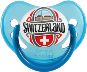 Bandera Suiza Fosforescente Azul Piruleta Fisiológica