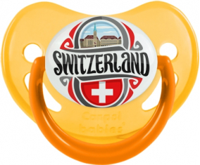 Bandera Suiza Fosforescente Amarillo Piruleta Fisiológica