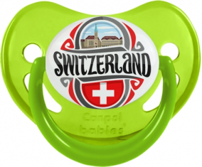 Bandera Suiza Fosforescente Verde Pirología Lollipop