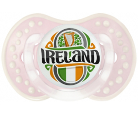 Flag Ireland Tetine lovi dynamic clásico retro-rosa-tierno