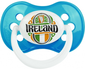 Bandera Irlanda Clásica Cian Anatómica Lollipop