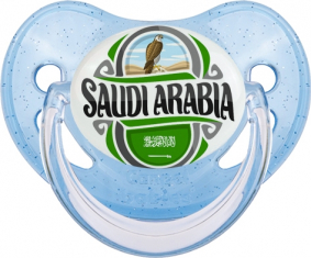 Bandera Arabia Saudí Lentejuelas Azules Piruleta Fisiológica
