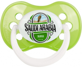 Bandera Arabia Saudí Clásico Piruleta Anatómica Verde