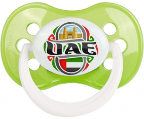 Bandera UAE Classic Sucete anatómico verde