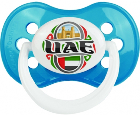 Bandera emiratos árabes anatómico suceto cyan clásico
