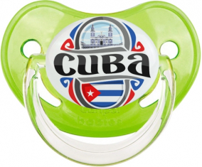 Bandera Cuba Clásica Piruleta Fisiológica Verde