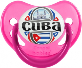 Bandera Cuba Piruleta Fisiológica Fosforescente Rosa