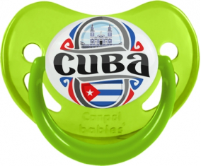 Bandera Cuba Fosforescente Verde Piruleta Fisiológica