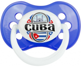 Bandera Cuba Clásica Piruleta Anatómica Azul