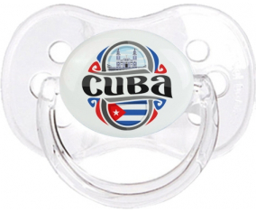 Bandera Cuba Tetin Cherry Classic Transparente