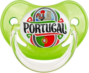 Bandera Portugal Clásico Tetin Fisiológico Verde