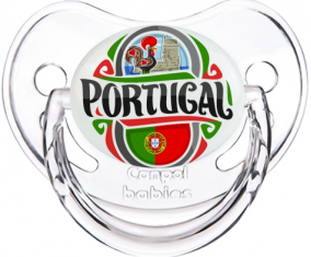 Bandera Portugal Clásico Fisiológico Transparente Tetin