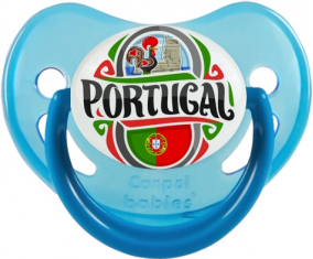 Bandera Portugal Fosforescente Tetino Fisiológico Azul