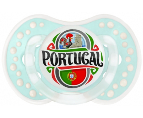 Bandera Portugal Sucete lovi dynamic clásico retro-turquesa-laguna