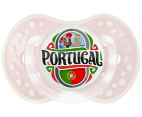 Bandera Portugal Sucete lovi dynamic clásico retro-rosa-tierno