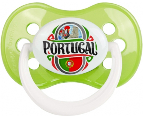 Bandera Portugal Clásico Suceto Anatómico Verde