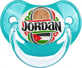 Bandera Jordania: Chupete Fisiológica personnalisée