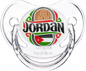 Bandera Jordan Classic Sucete Fisiológico Transparente