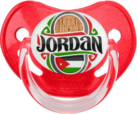Bandera Jordan Rojo Lentejuelas Sucete Fisiológico