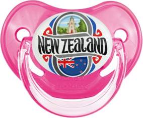 Bandera New Zeland Clásica Rosa Piruleta Fisiológica