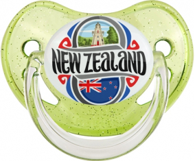 Bandera New Zeland Lentejuelas Verde Piruleta Fisiológica