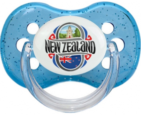 Bandera New Zeland Azul Lentejuelas Lollipop