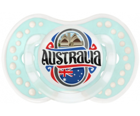 Flag Australia Lollipop lovi dynamic clásico retro-turquesa-laguna