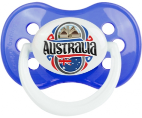 Bandera Australia Clásico Azul Anatómico Lollipop