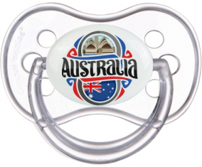 Bandera Australia Clásico Transparente Anatómico Lollipop