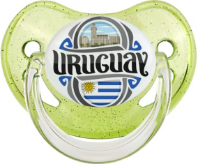 Bandera Uruguay Lentejuelas Verdes Sucete Fisiológico