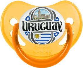 Bandera Uruguay Sucete Fisiológico Fosforescente Amarillo