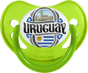 Bandera Uruguay Sucete Fisiológico Fosforescente Verde