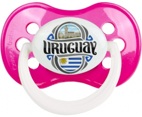 Bandera Uruguay Anatómica Lollipop Classic Dark Rose