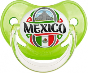 Bandera México Clásico Piruleta Fisiológica Verde