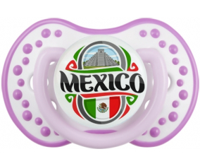 Bandera México Lollipop lovi dynamic Clásico White-Mauve