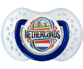 Bandera de Holanda lovi dynamic clásico azul marino-blanco