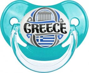 Bandera Grecia Clásico Azul Fisiológico Tetina