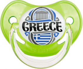 Bandera Grecia Clásico Tetin Fisiológico Verde