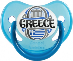 Bandera Grecia Tetina Fisiológica Fosforescente Azul