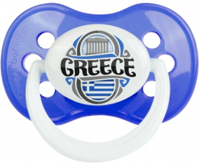 Bandera Grecia Sucete Anatómico Clásico Azul