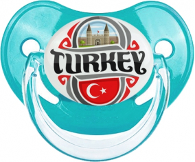 Bandera Turquía: Chupete Fisiológica personnalisée